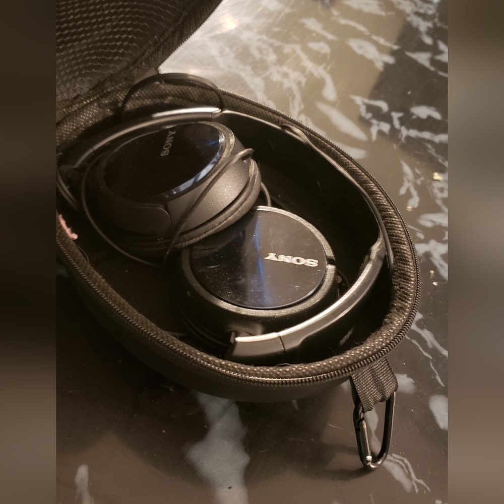 Sony Headset + Case